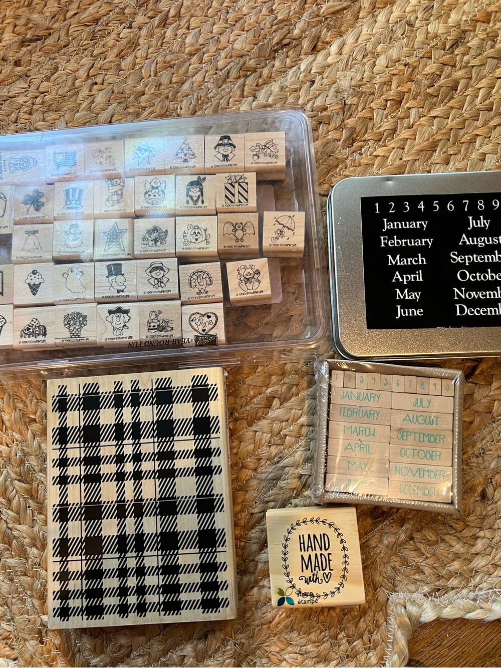 Wooden Stamp Bundle